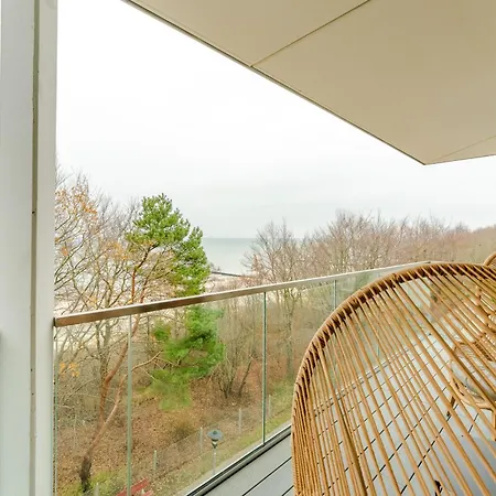 Widok Na Morze Morska Harmonia By Perłowa Przystań Rent * Sianożęty