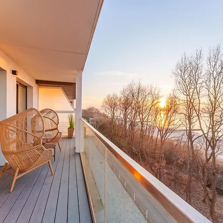 Widok Na Morze Morska Harmonia By Perlowa Przystan Rent * Sianożęty
