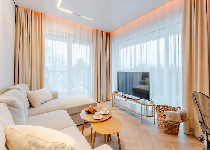 Apartament Widok Na Morze Morska Harmonia By Perłowa Przystań Rent Sianożęty