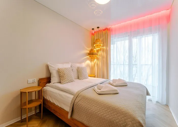 Widok Na Morze Morska Harmonia By Perłowa Przystań Rent * Sianożęty