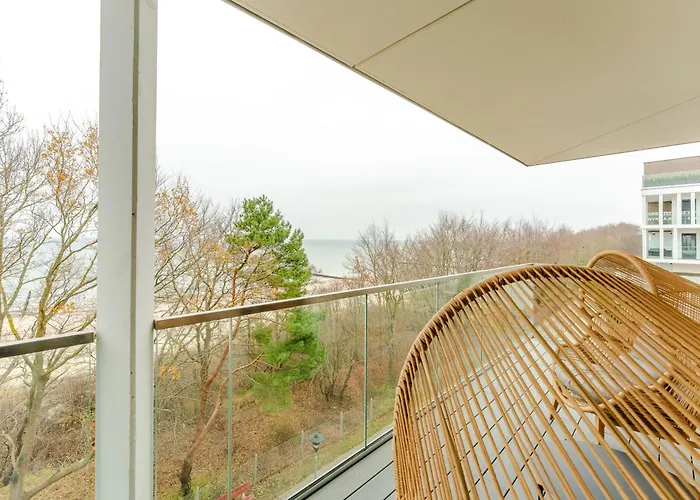 Widok Na Morze Morska Harmonia By Perłowa Przystań Rent * Sianożęty