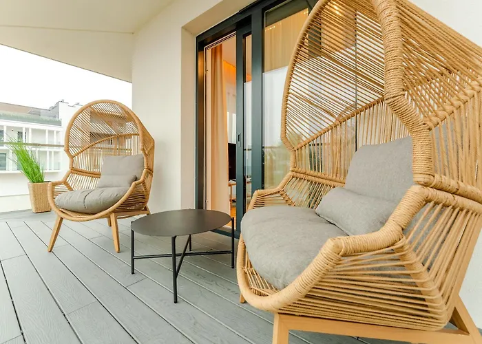 Apartament Widok Na Morze Morska Harmonia By Perłowa Przystań Rent Sianożęty